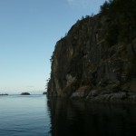 The entrance to Gorge Harbor